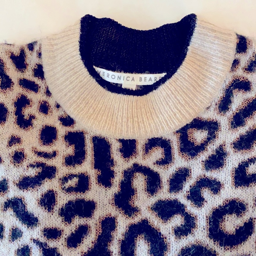 Veronica beard leopard sweater